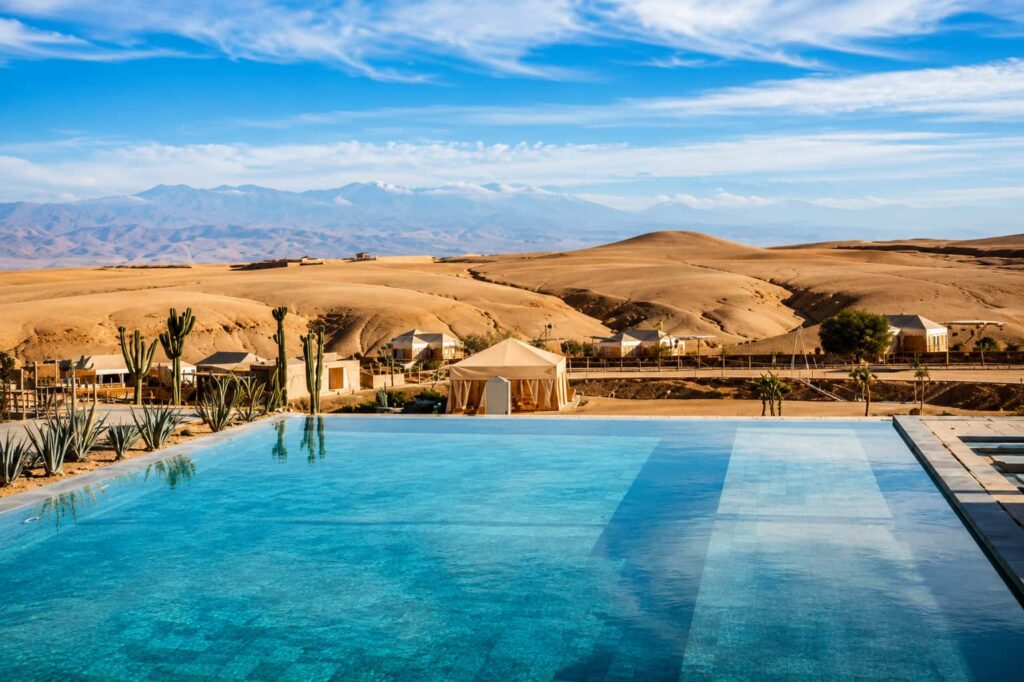 Agafay Desert near Marrakech