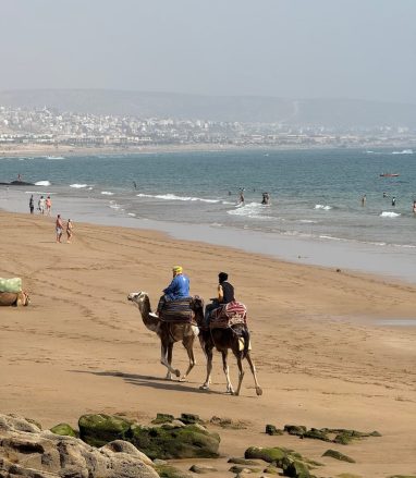 Agadir bay and beach, Morocco