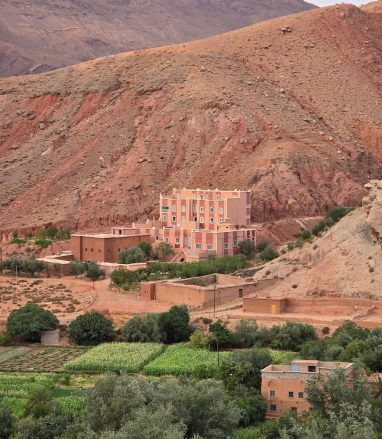 Pink granite landscape of Tafraoute, Anti-Atlas